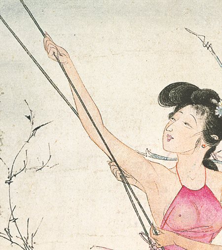 鞍山-胡也佛的仕女画和最知名的金瓶梅秘戏图
